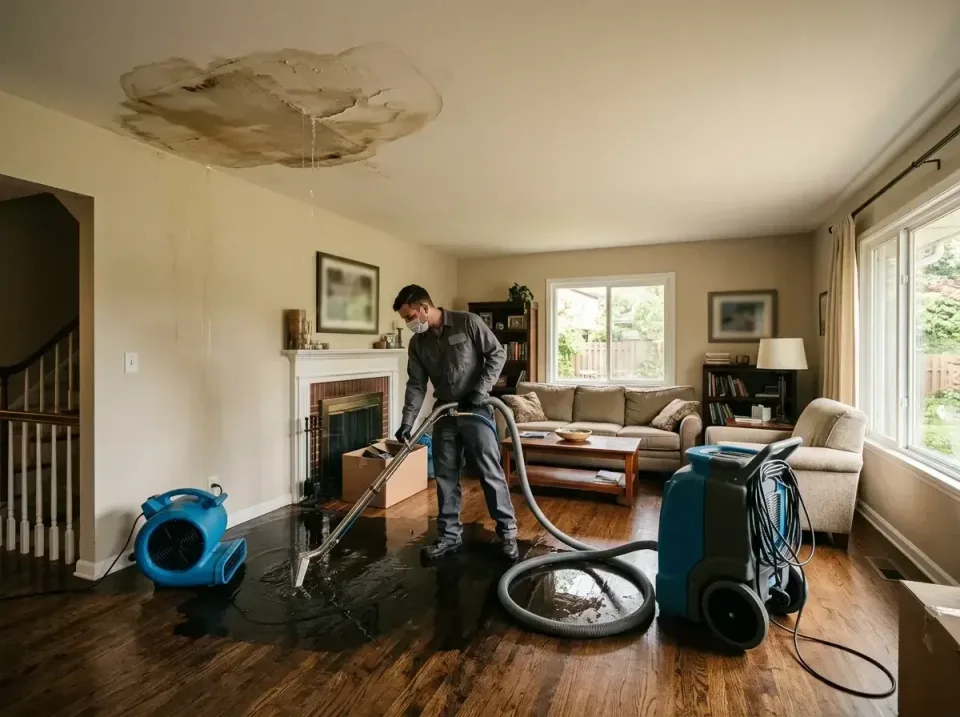 attic-pipe-burst-ceiling-drip-008 — frequently asked questions, Water Damage Restoration & Carpet Care in Kewaskum, WI